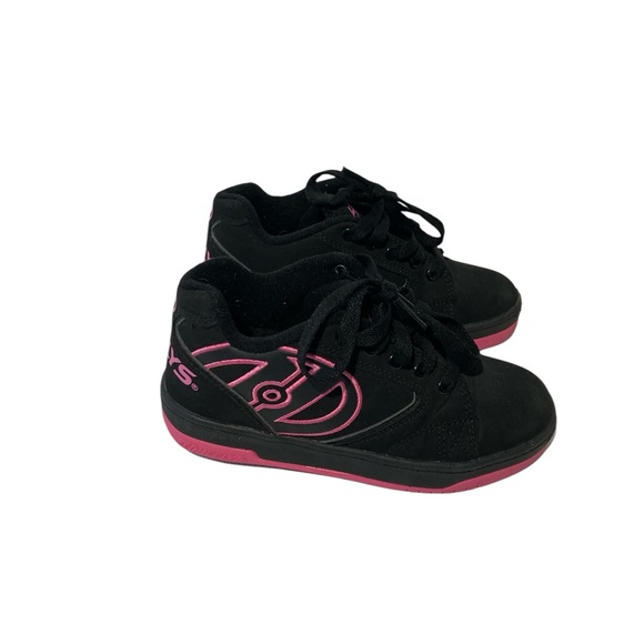 Heelys skate sneakers black and hot pink size 1 - Picture 3 of 8